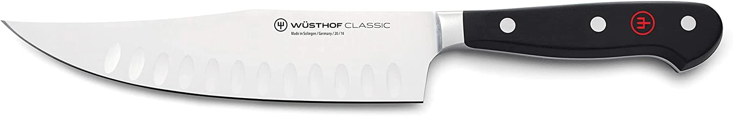 Wusthof Classic - 7" Craftsman Knife W/Hollow Edge- Personalized Engraving Available