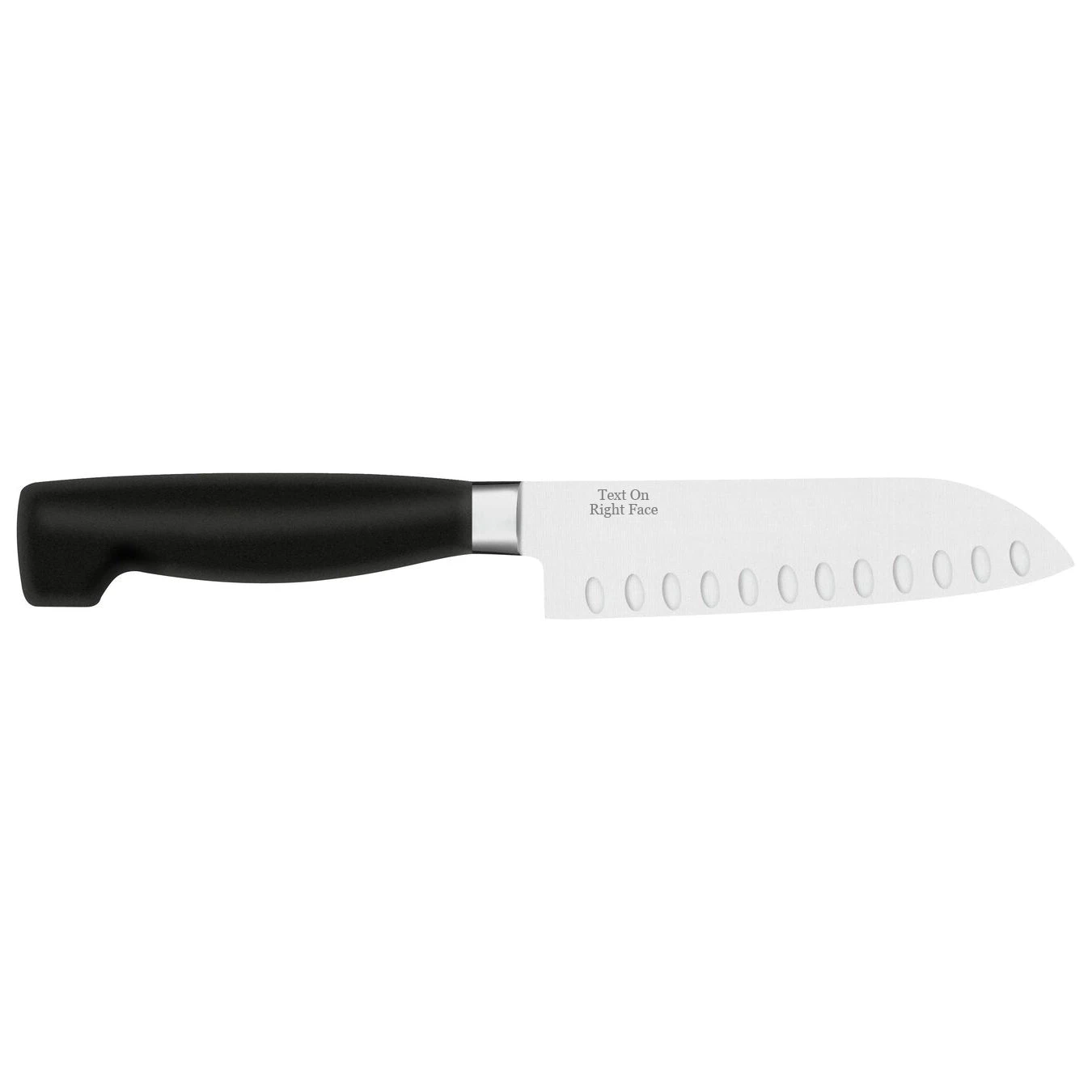 Henckels Four Star - 5" Santoku Knife W/Hollow Edge- Personalized Engraving Available - Image 3