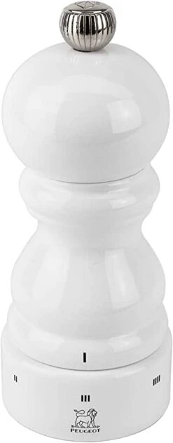 Peugeot Paris U'Select White Lacquer Salt Mill - 12cm/5"