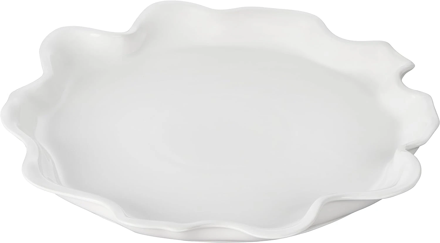 Le Creuset 14" Iris Platter - White