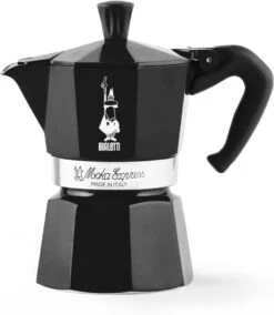 Bialetti Moka Express Espresso Maker Black 6 Cups