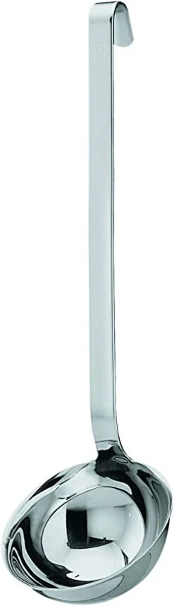 Rosle Stainless Steel Hook Handle Ladle With Pouring Rim - 3.5"