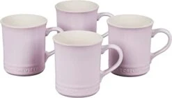 Le Creuset Set Of 4 - 14 Oz. Mugs - Shallot