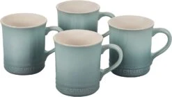 Le Creuset Set Of 4 - 14 Oz. Mugs - Sea Salt