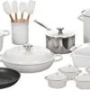 Le Creuset 20-Piece Mixed Material Cookware Set - White