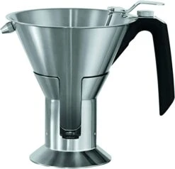Rosle Stainless Steel Confectionary Funnel With Silicone Handle