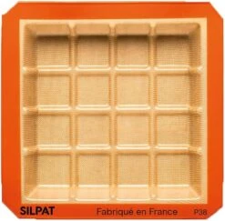 Silpat Square Tablette Mold 10 1/4'' X 10 1/4''