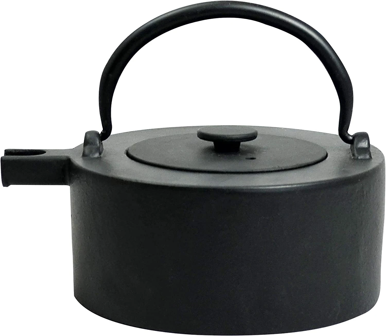 Ja By Freiling Tawa Cast Iron Teapot With Stainless Steel Infuser 17 Oz - Black
