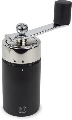 Peugeot Isen Nutmeg Mill, Wood, Black 15cm/5.9in