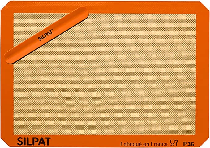 Silpat US Half Size Baking Mat & Silband 11 5/8" X 16 1/2"