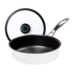 Black Cube 11" Sauté Pan W/Lid