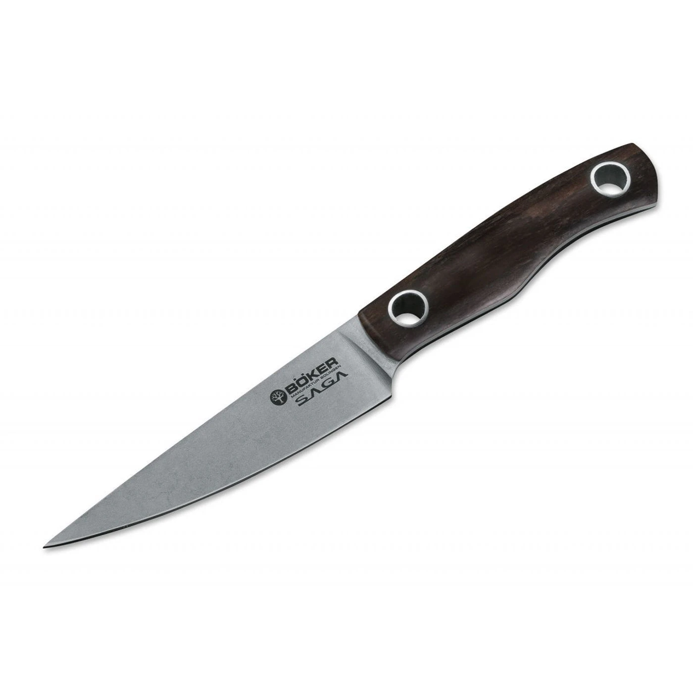 Boker Saga 3.9" Paring Knife - Grenadill Wood