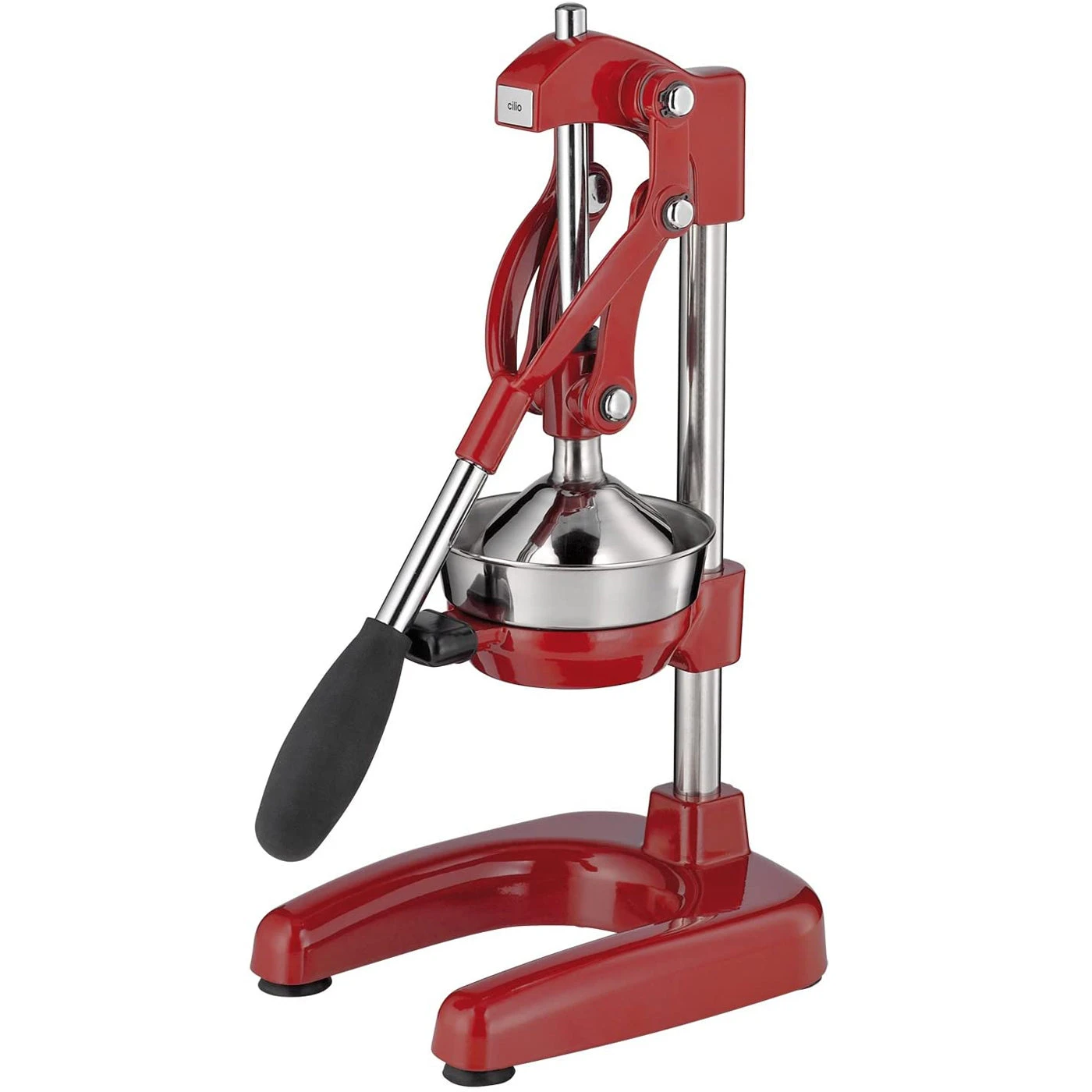 Cilio Commercial Grade Citrus Press -Red