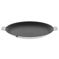 Cristel Mutine Removable Handle - 12" Non-Stick Crepe Pan
