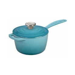 Le Creuset 1 3/4 Qt. Signature Saucepan W/Stainless Steel Knob - Caribbean