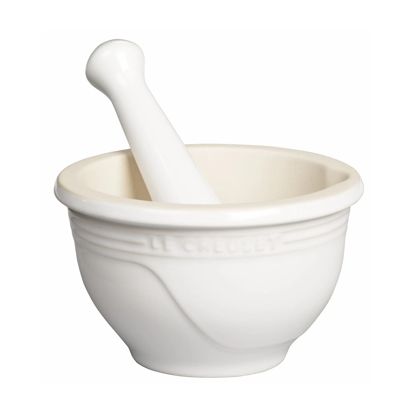 Le Creuset 10 Oz. Mortar & Pestle - White