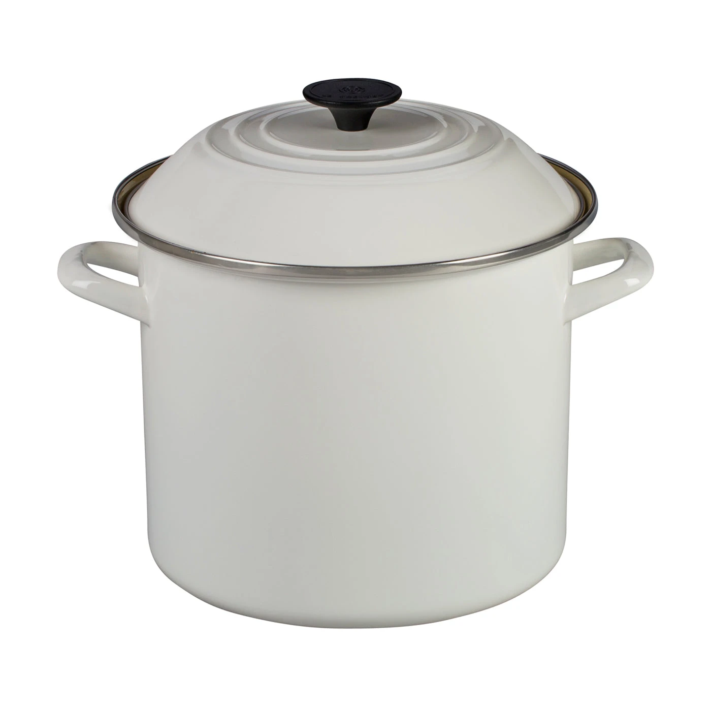 Le Creuset 10 Qt. Stockpot - White