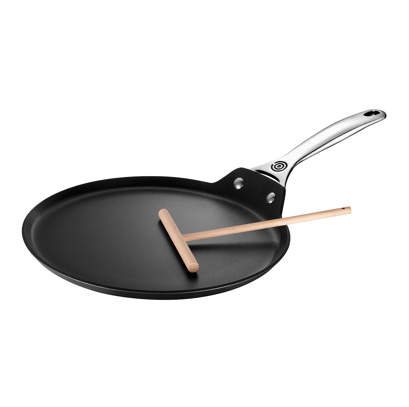 Le Creuset 11" Crepe Pan W/Rateau - Toughened Nonstick PRO