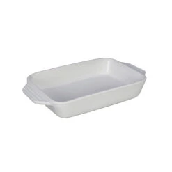 Le Creuset 3 3/20 Qt. (12 1/2" X 8 1/4") Rectangular Dish - White