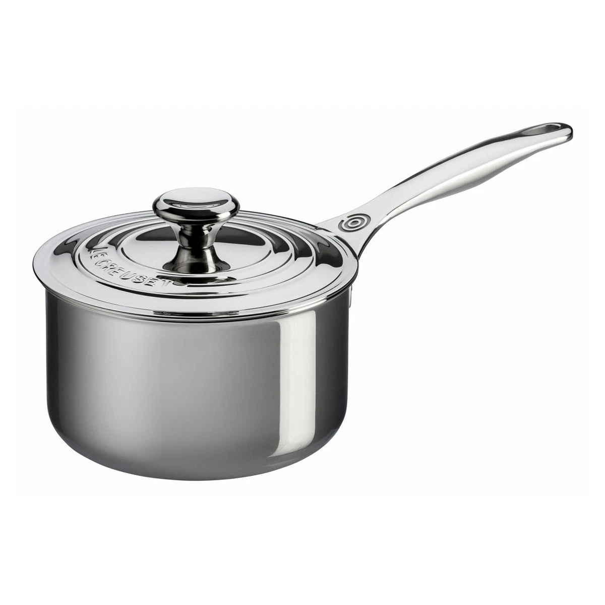 Le Creuset 3 Qt. Saucepan W/Lid - Stainless Steel