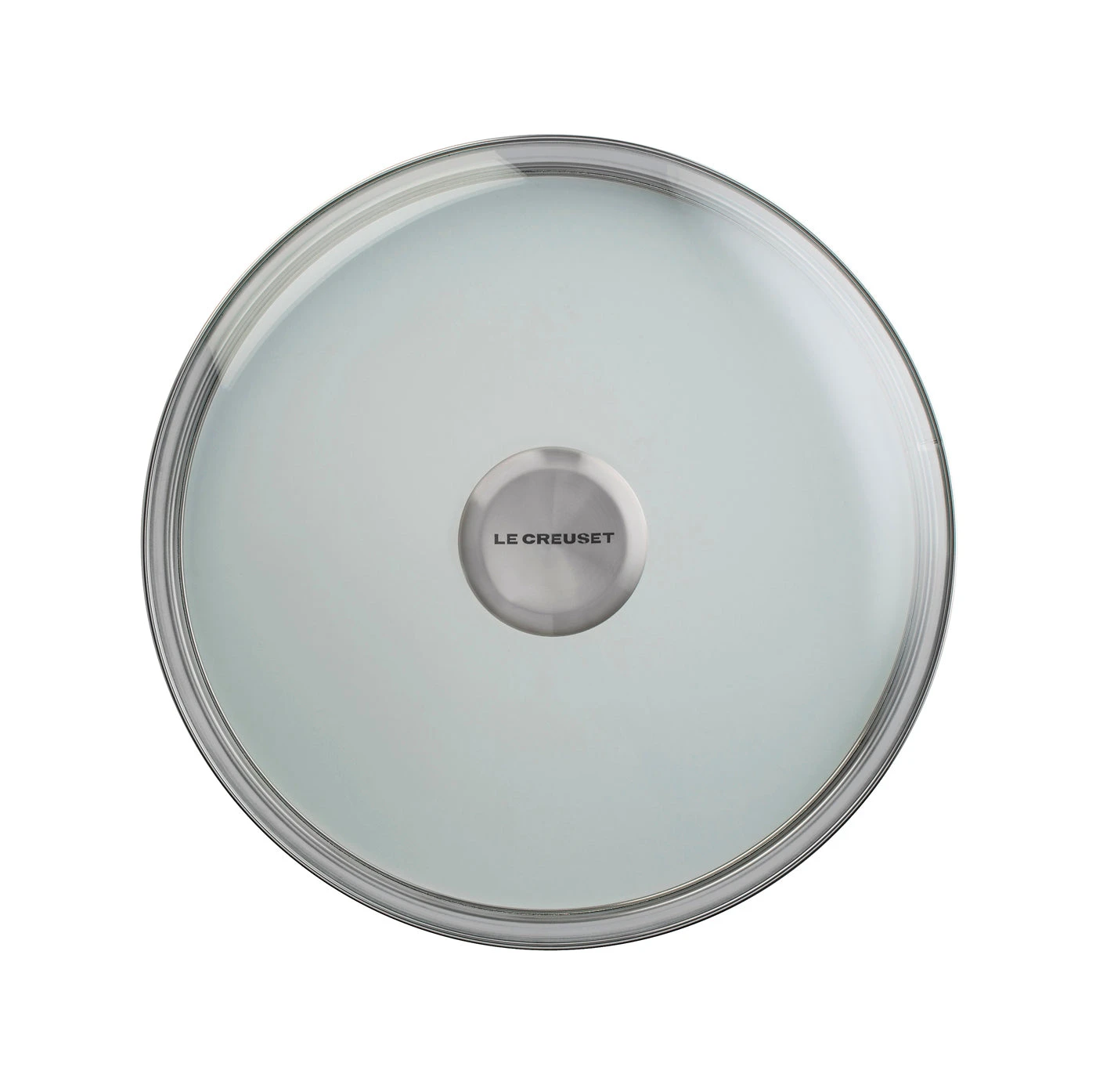 Le Creuset 9 1/2" Glass Lid W/Stainless Steel Knob
