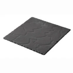 Revol Basalt Square Plate - 7.75" X 7.75" X 0.25" - Slate