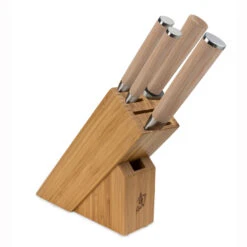 Shun Classic Blonde - 5 Pc. Starter Knife Block Set