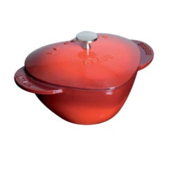 Staub Heart Shape Cocotte - 1.75Qt - Cherry